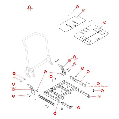 M1 Seat Frame